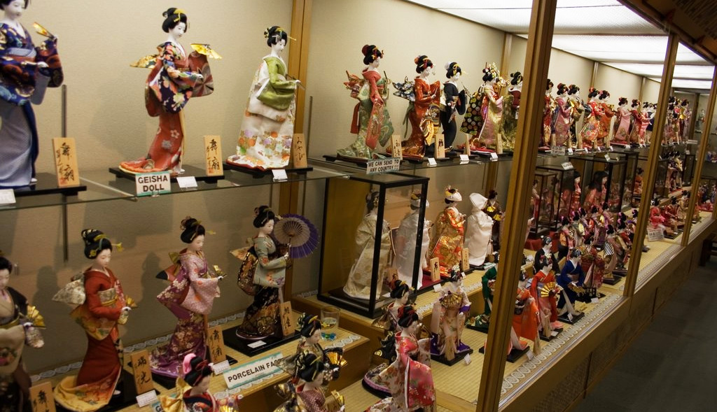 kyoto geisha dolls japanese gift