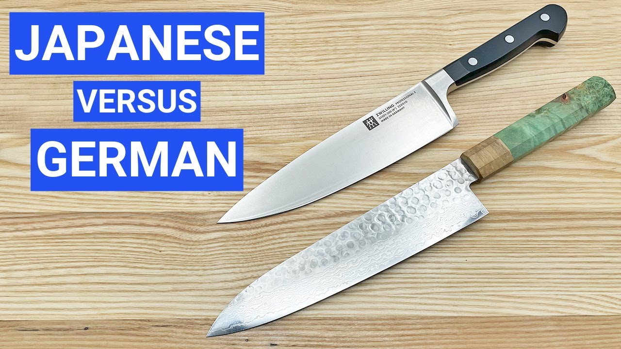 German Knives vs Japanese Knives - Which One Reigns Supreme in the