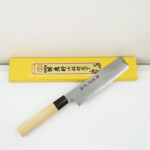 Sakai Takayuki deba single bevel Tokojou White Steel japanese kitchen knife usuba 180mm lighter