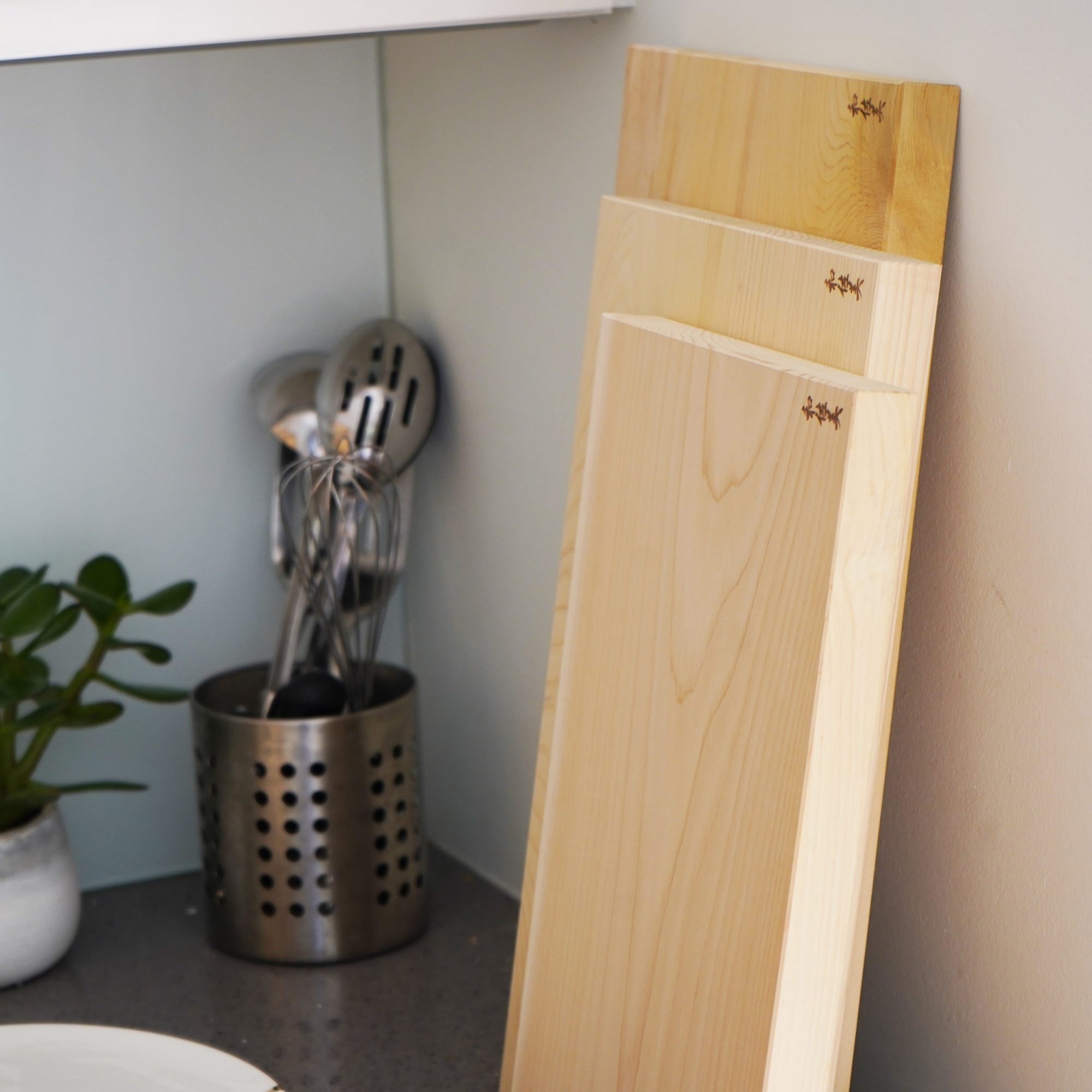 aomori hiba kitchen cutting chopping board japanese knives wooden cutting boards