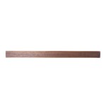 Wall Mounted Magnetic Wood Knife Rack – Brass Walnut 70cm