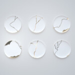 Kintsugi Collection- Fine Bone China Porcelain Dinner Set-6