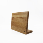 Wooden Magnetic Knife Stand Block - Oak