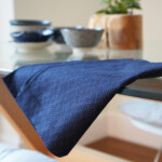 JAPANESE COTTON KITCHEN TOWELS WAVES – SET OF 3 2