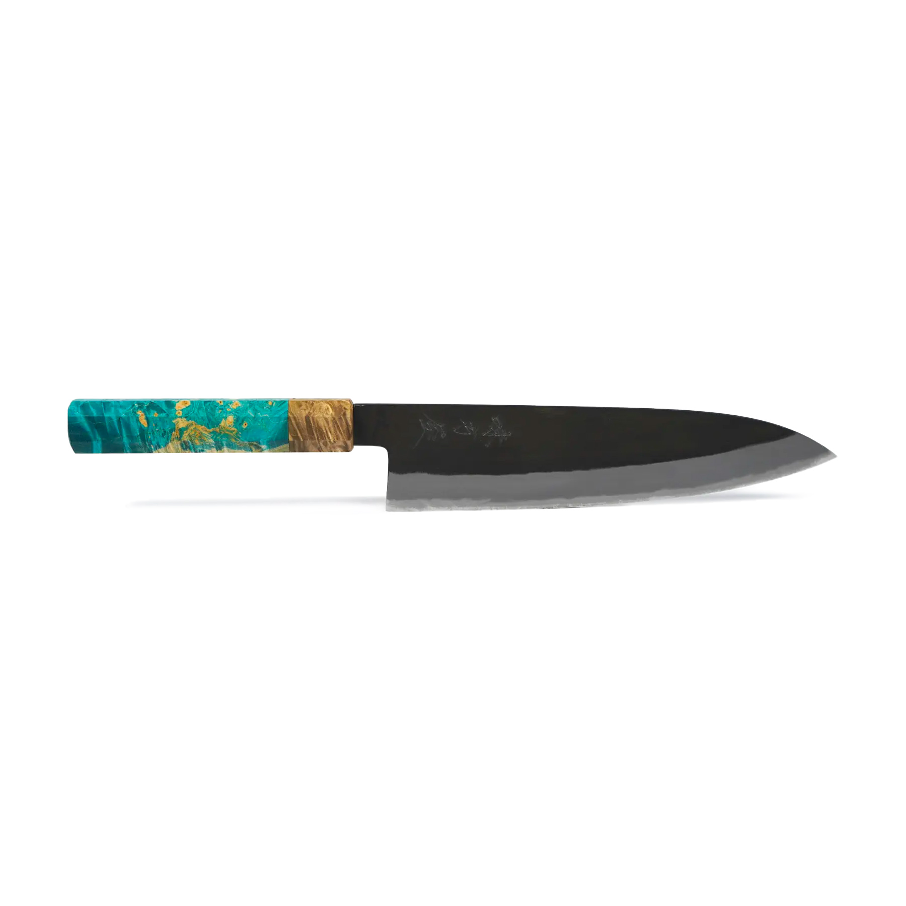 Mutsumi Hinoura Shirogami Kurouchi – Chef’s Knife 21cm – The Gyuto