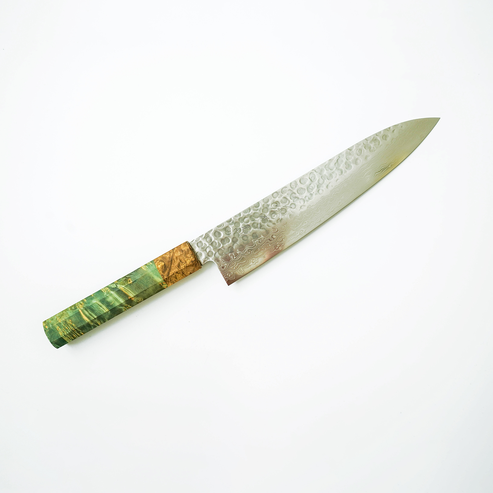 Signature Japanese Kitchen Knives by Sakai Kyuba - Chef's Knife 210mm Green