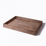 Signature Wooden Tray – Walnut – Small