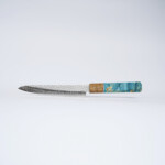 Mediterranean Blue, Sakai Kyuba – Paring Knife 15cm – The Petty