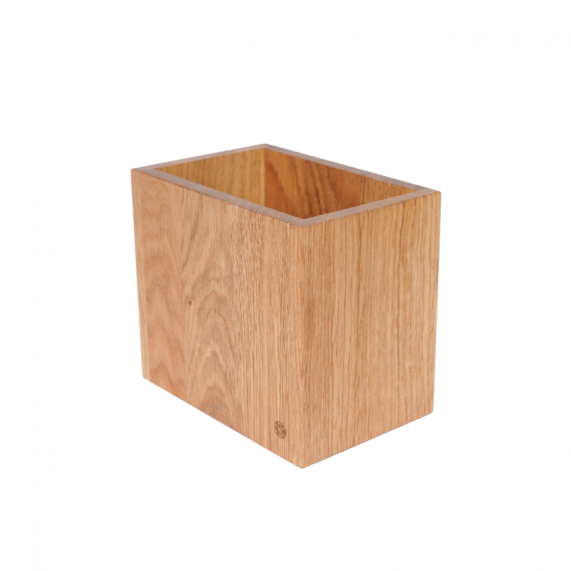 Wooden Kitchen Utensils Holder - Oak