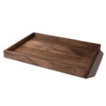 Signature Wooden Tray – Walnut Large
