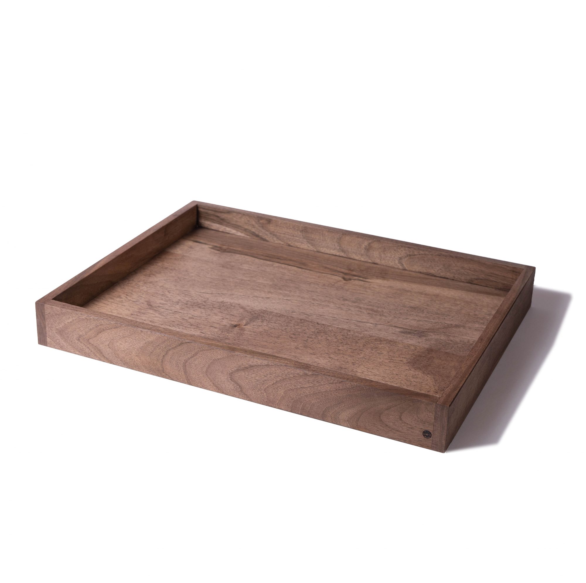 Signature Wooden Tray – Walnut Medium