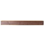 Wall Mounted Magnetic Wood Knife Rack – Brass Walnut 50cm