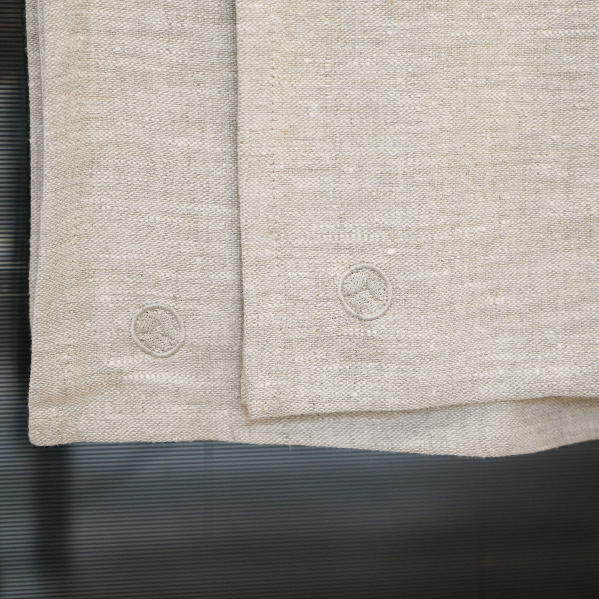 Kitchen Linen Set Of 6 Tea Towels – Natural - Oishya Logo