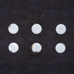 Kintsugi Collection Fine Bone China Porzellan Teetassen (inkl. Teller) - Set von 6- Tellern - schwarzer Hintergrund