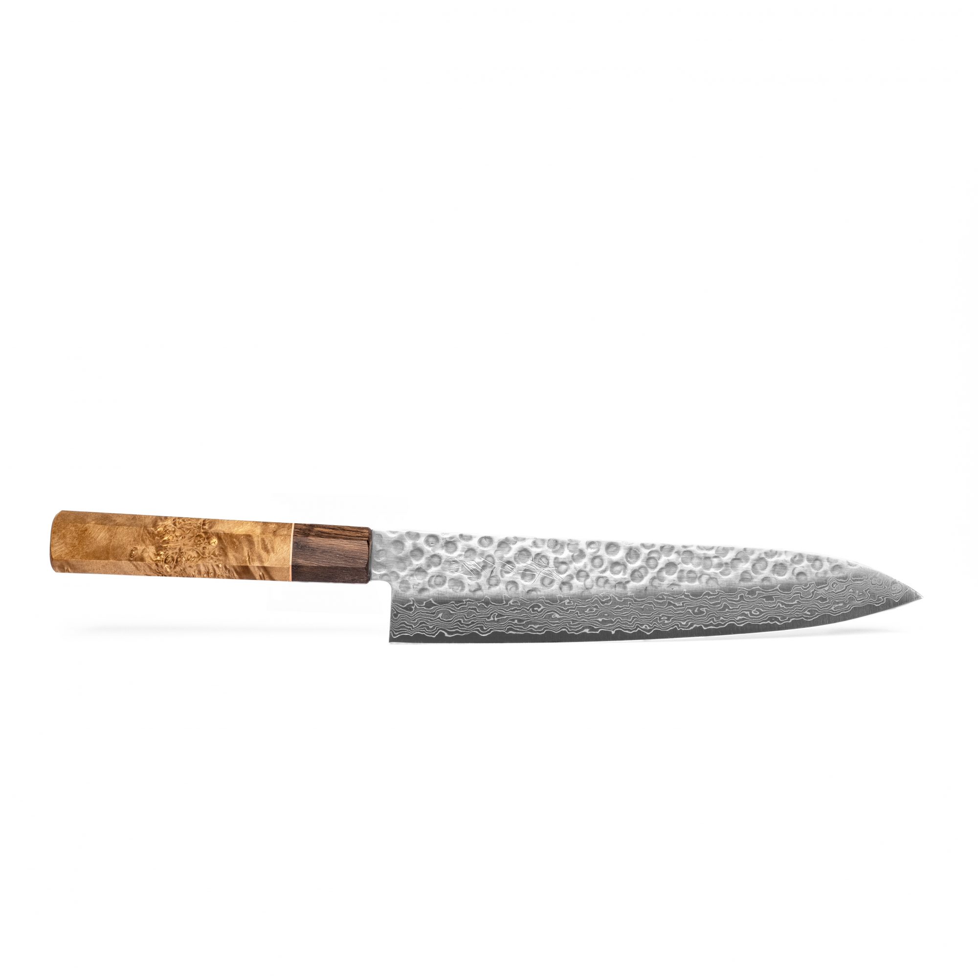 Sakai Kyuba Oishya Chefs Knife Gyuto – Natural Brown