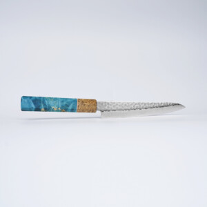 Sakai Kyuba - Gemüsemesser 15cm The Petty - Mittelmeer Blau