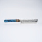 Sakai Kyuba – Vegetable Knife 16cm The Nakiri – Mediterranean Blue