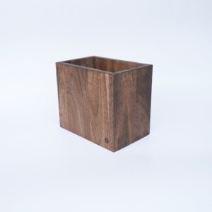 Wooden Kitchen Utensils Holder, Walnut