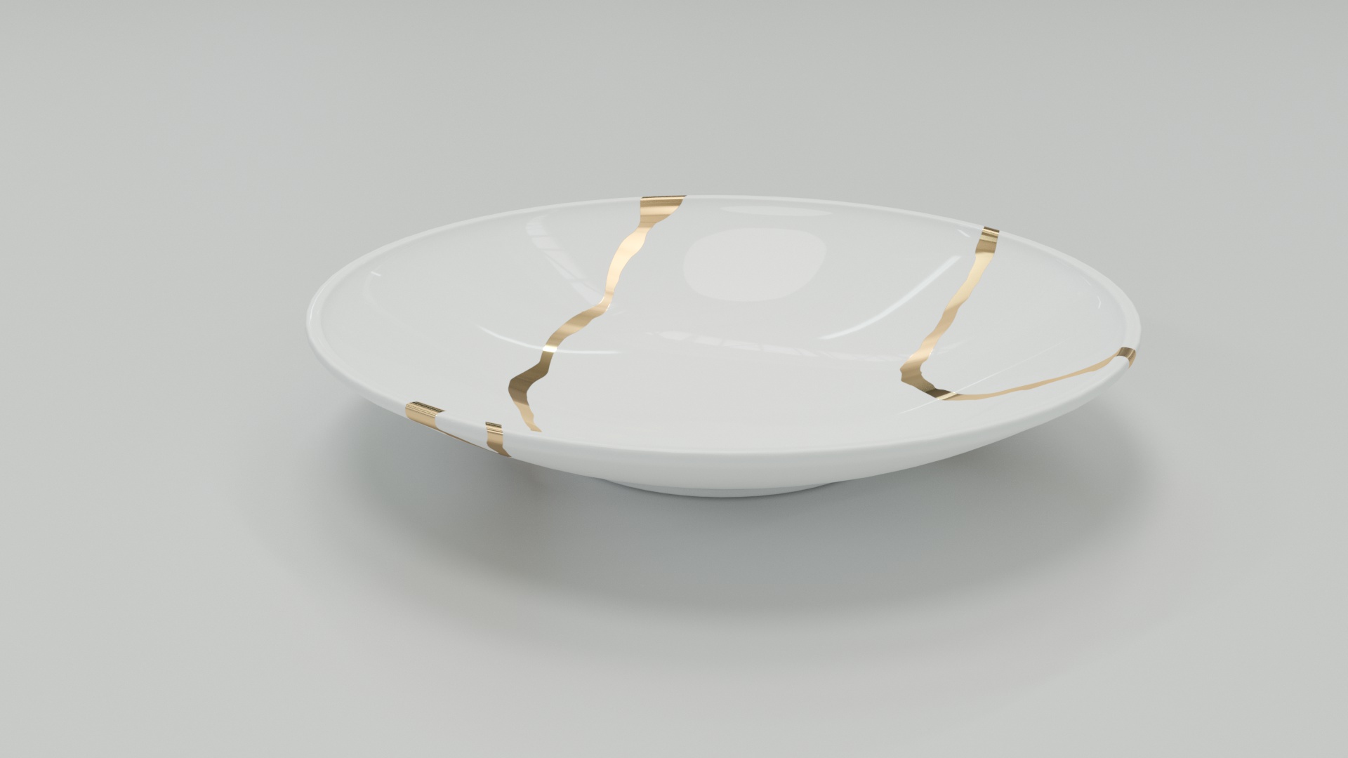 Kintsugi Soup Plates – Plate 2