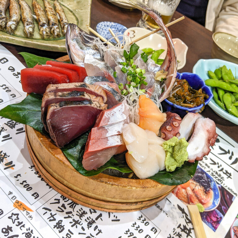 sashimi umami flavour japanese food