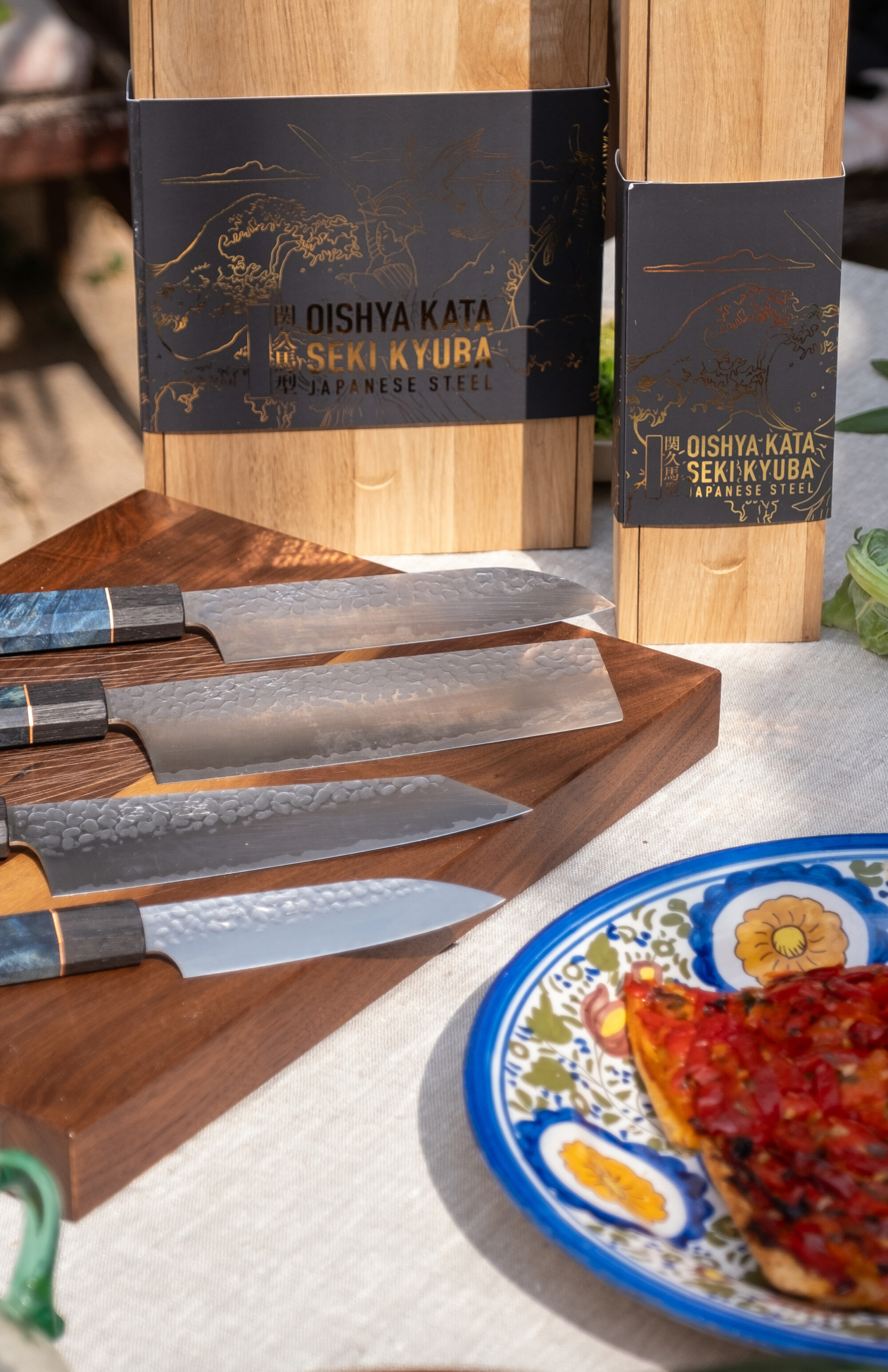 seki kyuba kata set packaging japanese knives 2